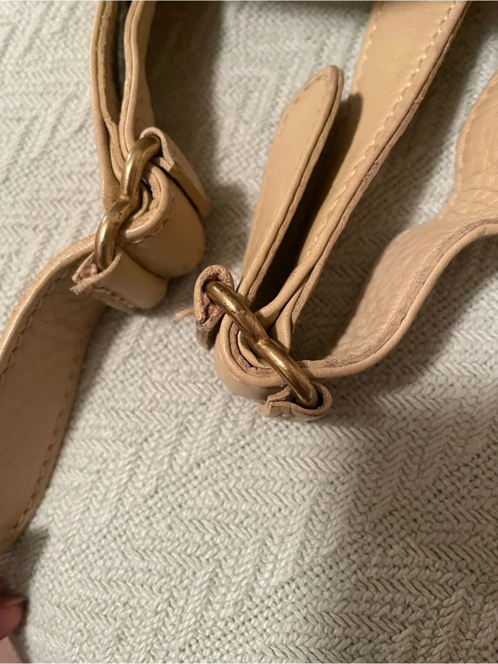 Coach Sonoma Leather Backpack Beige